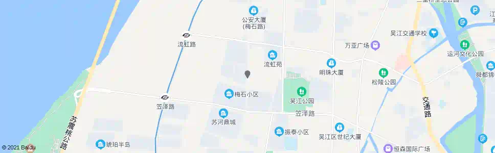 苏州江城花园_公交站地图_苏州公交_妙搜公交查询2025