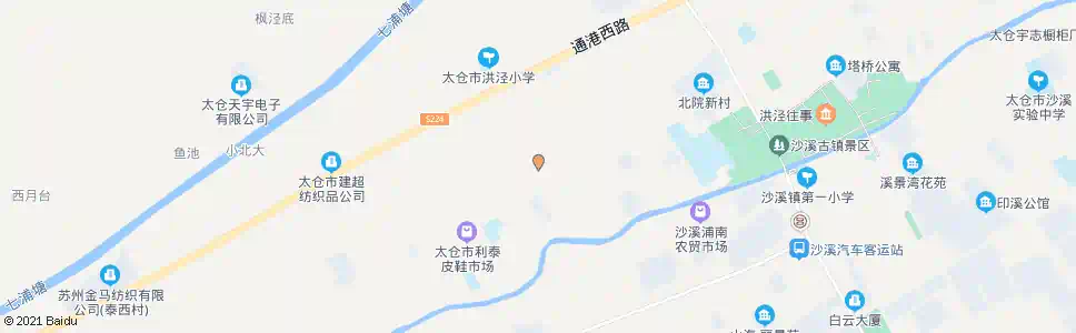 苏州洪泾路_公交站地图_苏州公交_妙搜公交查询2025