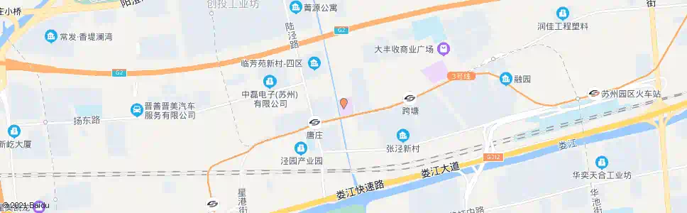 苏州时代超市_公交站地图_苏州公交_妙搜公交查询2025
