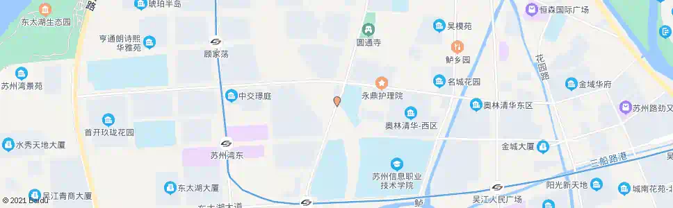 苏州苏州河路松陵大道口_公交站地图_苏州公交_妙搜公交查询2025