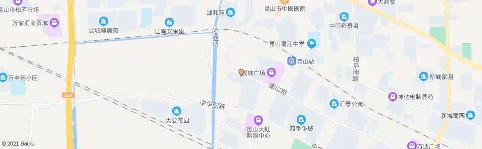 苏州衡山路小虞河路_公交站地图_苏州公交_妙搜公交查询2025