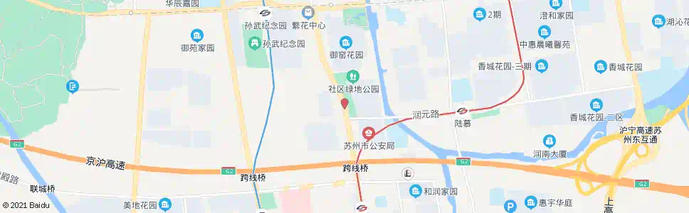 苏州平门塘大桥南_公交站地图_苏州公交_妙搜公交查询2025