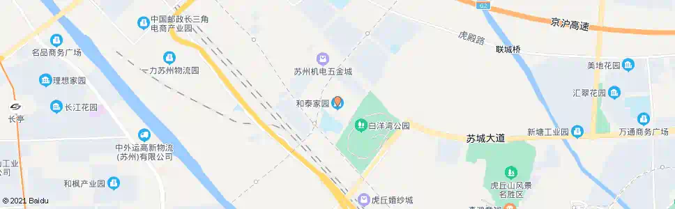 苏州和泰家园_公交站地图_苏州公交_妙搜公交查询2025