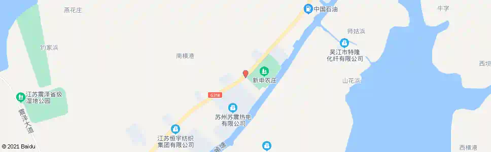苏州新申农庄_公交站地图_苏州公交_妙搜公交查询2025