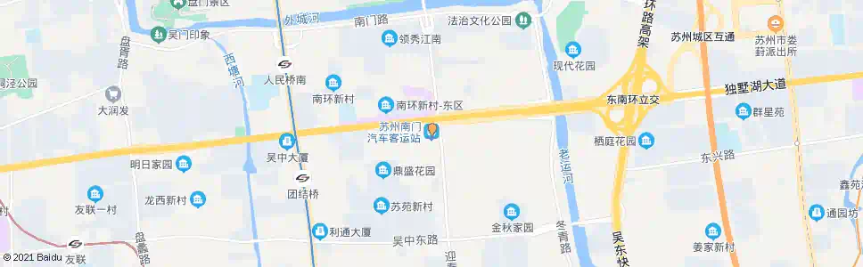 苏州汽车市场_公交站地图_苏州公交_妙搜公交查询2025