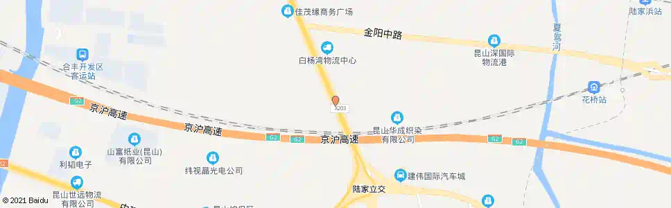 苏州黄浦江路华成路_公交站地图_苏州公交_妙搜公交查询2025