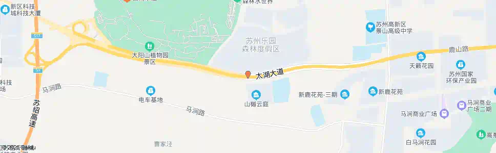 苏州阳山东_公交站地图_苏州公交_妙搜公交查询2025