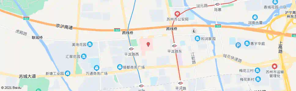 苏州市一医院_公交站地图_苏州公交_妙搜公交查询2025