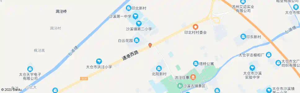 苏州白云北路_公交站地图_苏州公交_妙搜公交查询2025