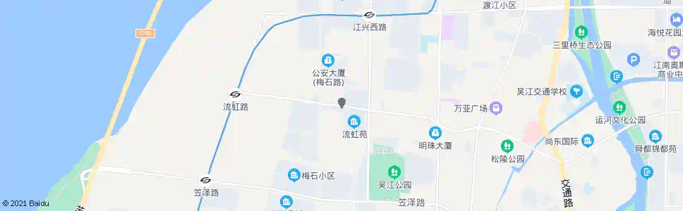 苏州流虹小区_公交站地图_苏州公交_妙搜公交查询2025