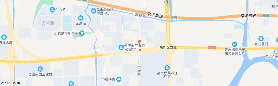 苏州新南路南淞路_公交站地图_苏州公交_妙搜公交查询2025