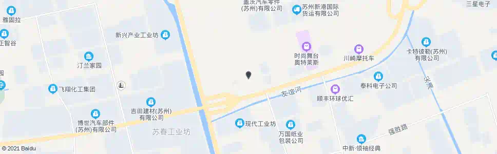 苏州普洛斯物流园_公交站地图_苏州公交_妙搜公交查询2025