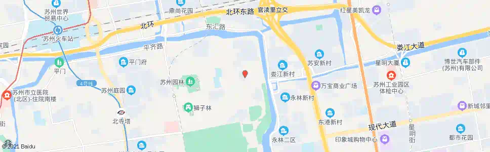 苏州展兴市场_公交站地图_苏州公交_妙搜公交查询2025