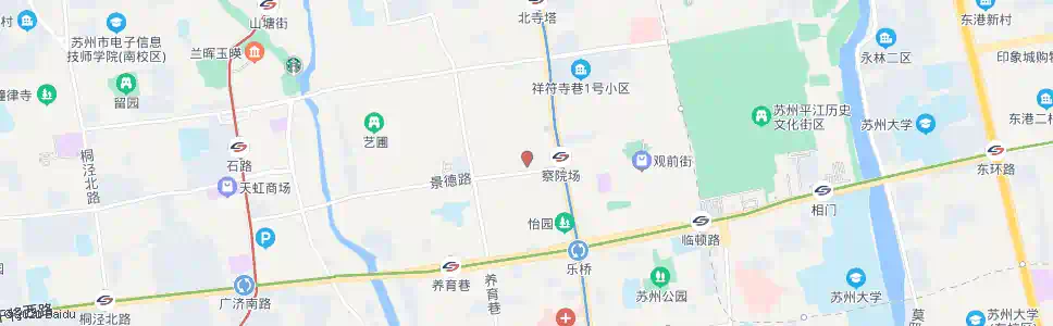 苏州城隍庙_公交站地图_苏州公交_妙搜公交查询2025