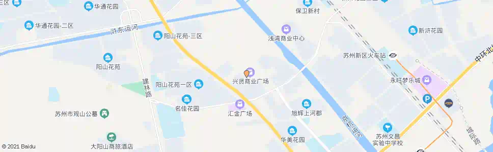 苏州悦庭南区_公交站地图_苏州公交_妙搜公交查询2025