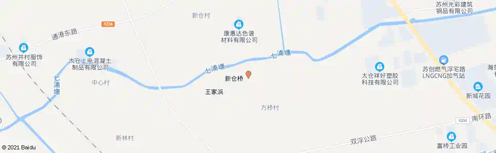 苏州新仓桥_公交站地图_苏州公交_妙搜公交查询2025