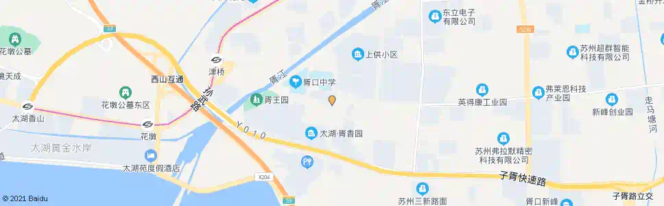 苏州胥进路_公交站地图_苏州公交_妙搜公交查询2025