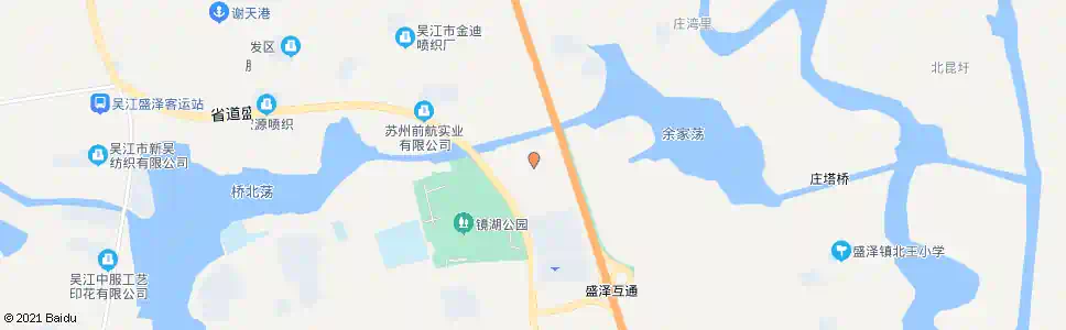 苏州艾伦纺织_公交站地图_苏州公交_妙搜公交查询2025