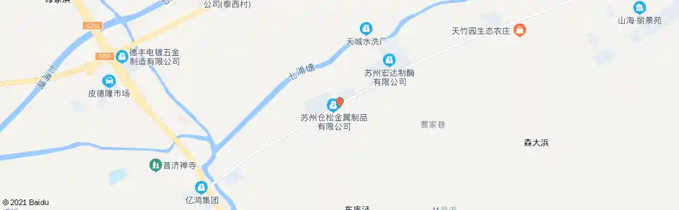 苏州泰西_公交站地图_苏州公交_妙搜公交查询2025