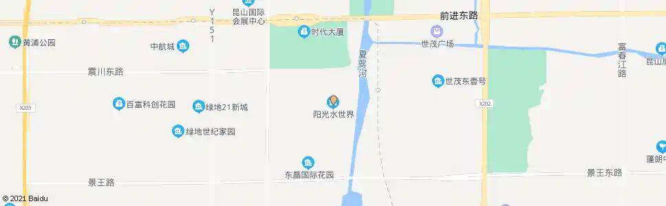 苏州阳光水世界_公交站地图_苏州公交_妙搜公交查询2025