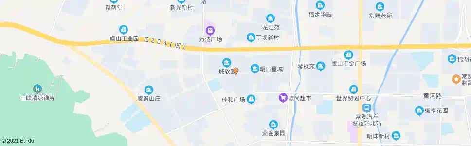 苏州明日星城西_公交站地图_苏州公交_妙搜公交查询2025