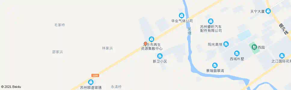 苏州新卫村_公交站地图_苏州公交_妙搜公交查询2025