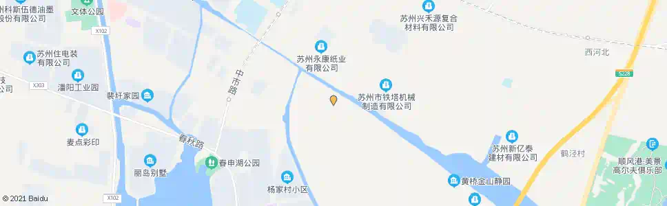 苏州江南高纤北_公交站地图_苏州公交_妙搜公交查询2025