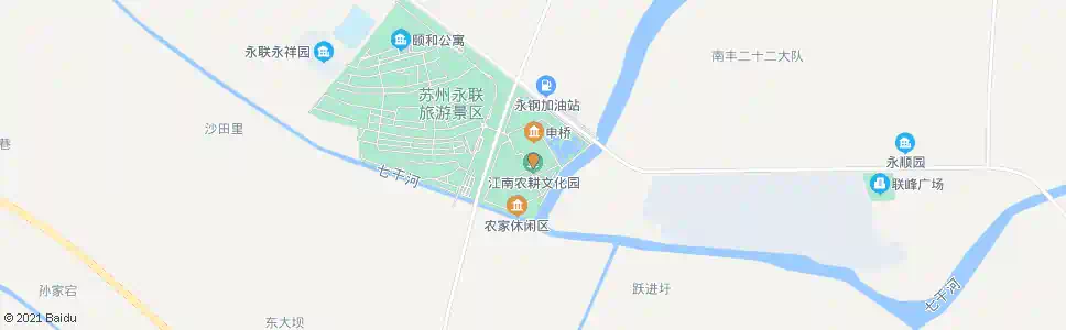 苏州江南农耕文化园_公交站地图_苏州公交_妙搜公交查询2025