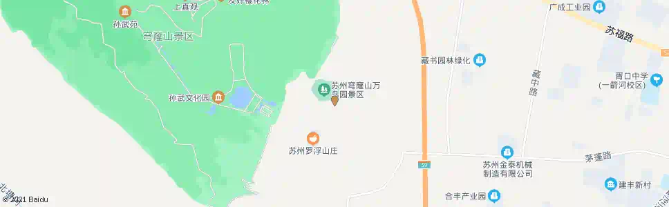 苏州万鸟园_公交站地图_苏州公交_妙搜公交查询2025