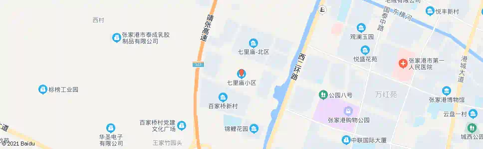 苏州七里庙小区_公交站地图_苏州公交_妙搜公交查询2025