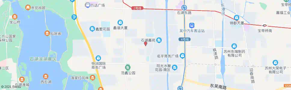 苏州蠡墅花园_公交站地图_苏州公交_妙搜公交查询2025