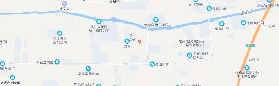 苏州石门港桥_公交站地图_苏州公交_妙搜公交查询2025