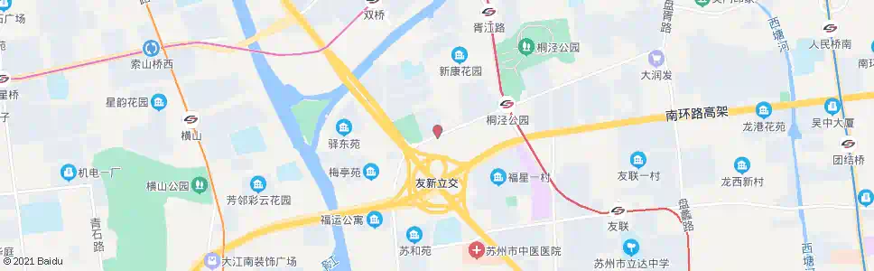 苏州唐寅园_公交站地图_苏州公交_妙搜公交查询2025