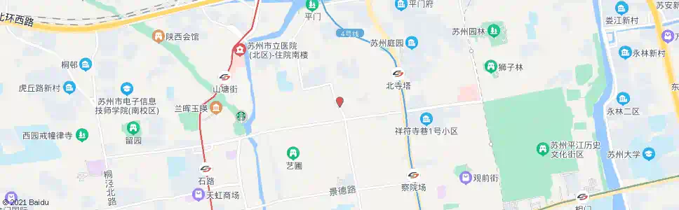 苏州第二人民医院北京四中网校_公交站地图_苏州公交_妙搜公交查询2025