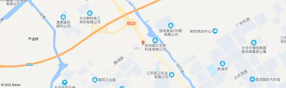 苏州建湖东路_公交站地图_苏州公交_妙搜公交查询2025