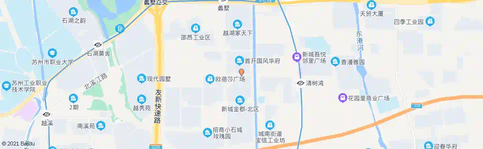 苏州兴昂路邵昂路东_公交站地图_苏州公交_妙搜公交查询2025