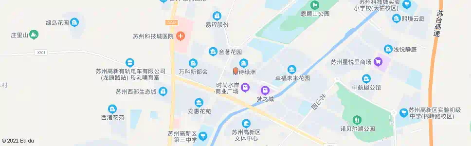 苏州武夷山路嘉陵江路东_公交站地图_苏州公交_妙搜公交查询2025
