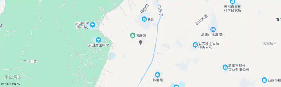 苏州东山人民医院西_公交站地图_苏州公交_妙搜公交查询2025