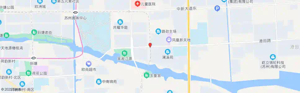 苏州锦溪街港田路_公交站地图_苏州公交_妙搜公交查询2025