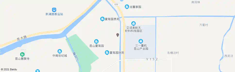 苏州夏驾园东门_公交站地图_苏州公交_妙搜公交查询2025