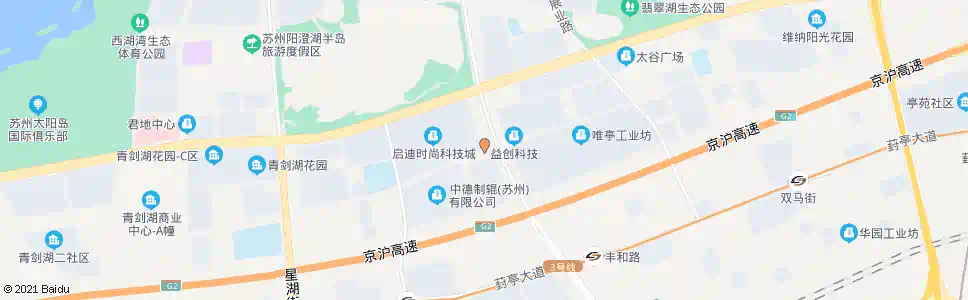 苏州启迪众创工社_公交站地图_苏州公交_妙搜公交查询2025
