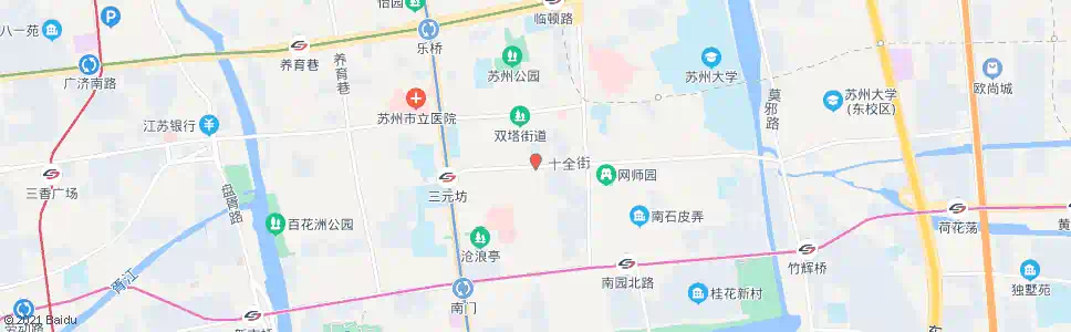 苏州南林饭店_公交站地图_苏州公交_妙搜公交查询2025