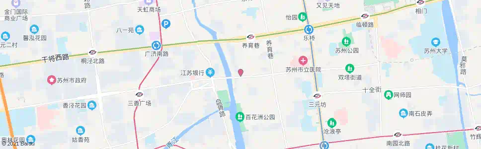 苏州学士街_公交站地图_苏州公交_妙搜公交查询2025