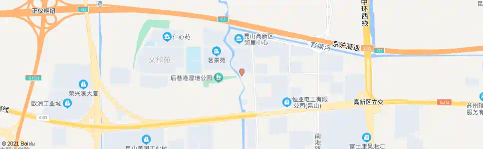 苏州茗景苑A区_公交站地图_苏州公交_妙搜公交查询2025