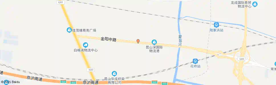 苏州金阳路赵田路_公交站地图_苏州公交_妙搜公交查询2025