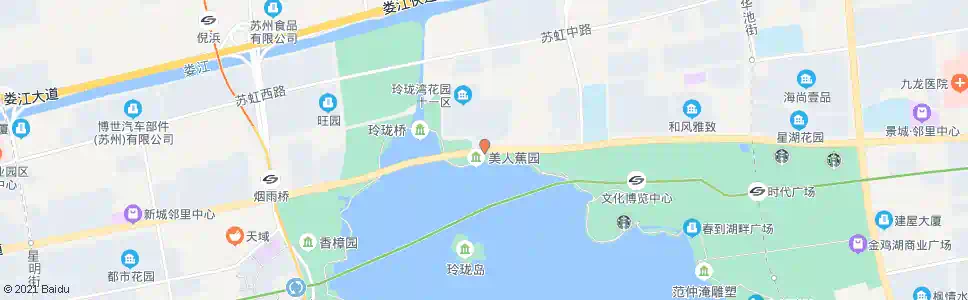 苏州凤鸣街南_公交站地图_苏州公交_妙搜公交查询2025