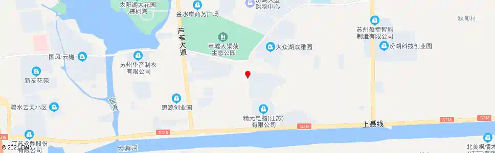 苏州明丰翠湖园_公交站地图_苏州公交_妙搜公交查询2025