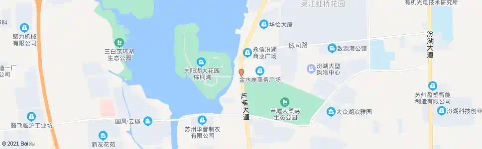 苏州南太阳湖花园_公交站地图_苏州公交_妙搜公交查询2025