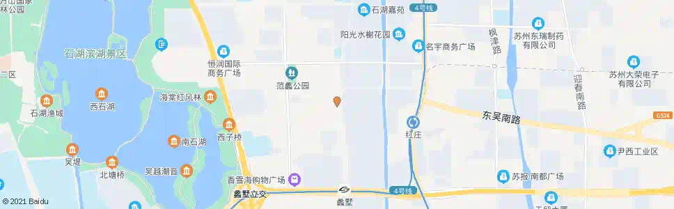 苏州长蠡路澄湖西路南_公交站地图_苏州公交_妙搜公交查询2025