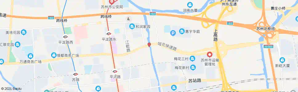 苏州洋泾塘桥西_公交站地图_苏州公交_妙搜公交查询2025